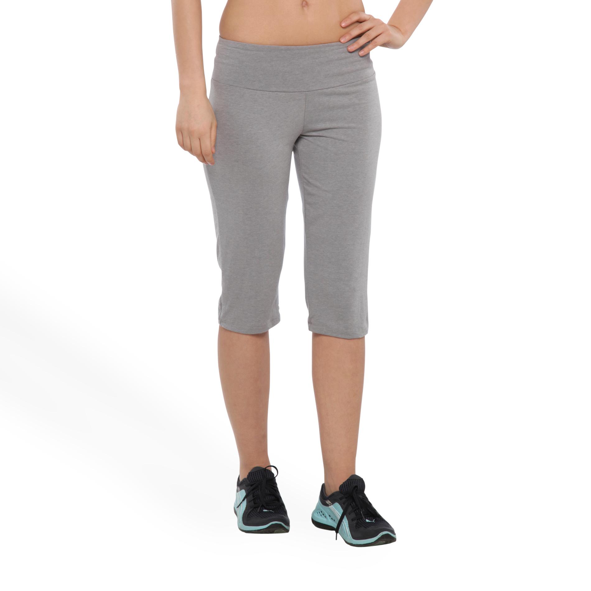 Slender Shape Women's Slimming Capri Yoga Pants Shop Your Way Online