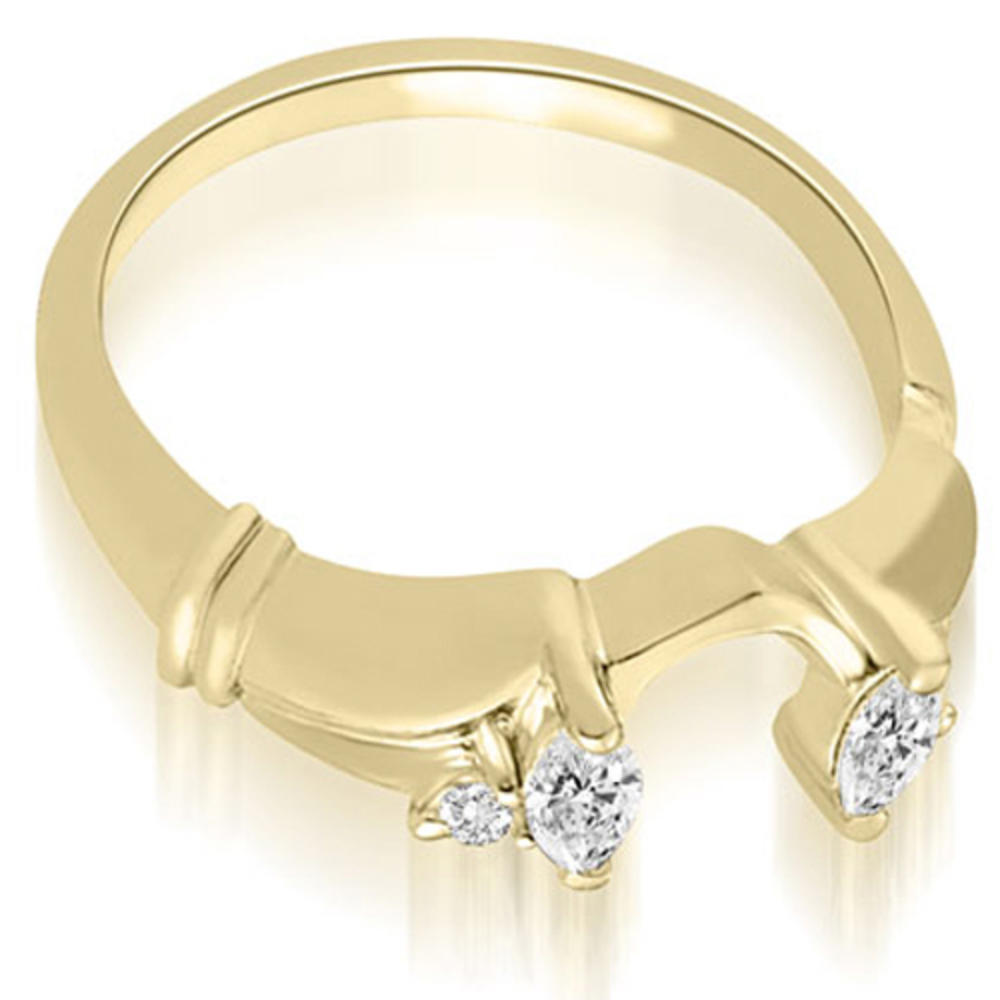 AMCOR 18K Yellow Gold 0.26 cttw Round And Marquise Diamond Enhancer