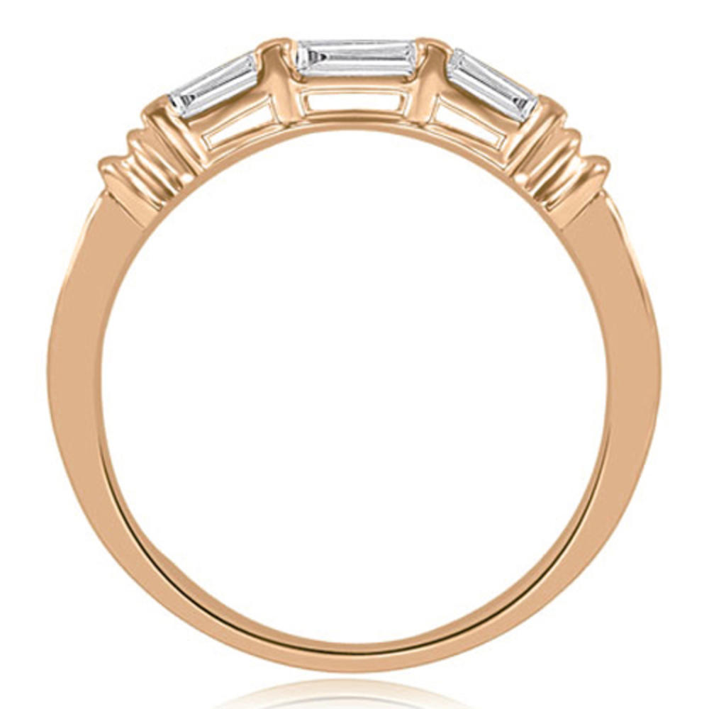 0.25 Cttw Women's 14K Rose Gold Diamond Wedding Ring