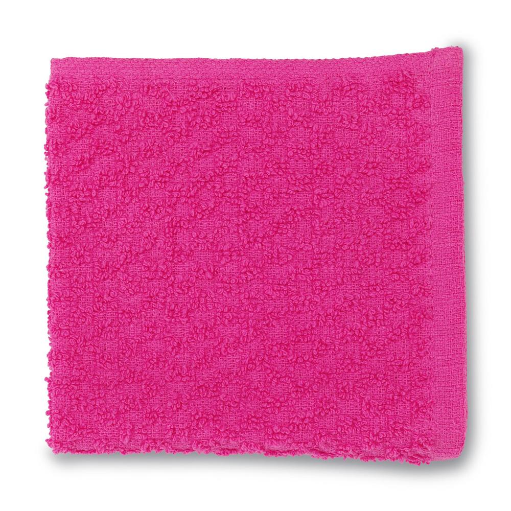 8-Pack Cotton Terry Washcloths