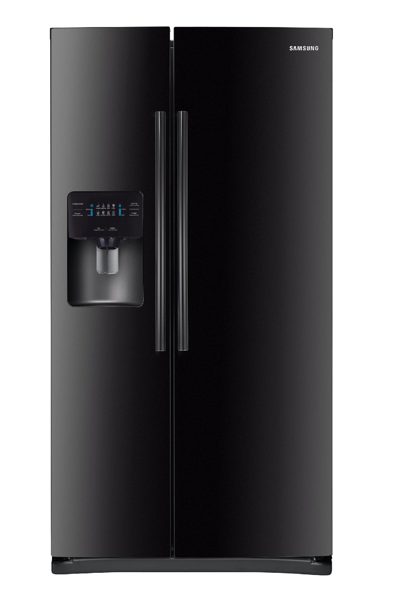 Samsung 24.5 cu. ft. SidebySide Refrigerator Black eBay