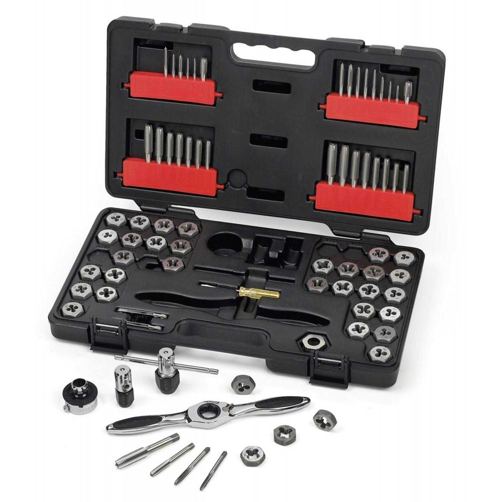 Craftsman 107 pc. Tap and Die Set, Carbon Steel, Metric/Standard
