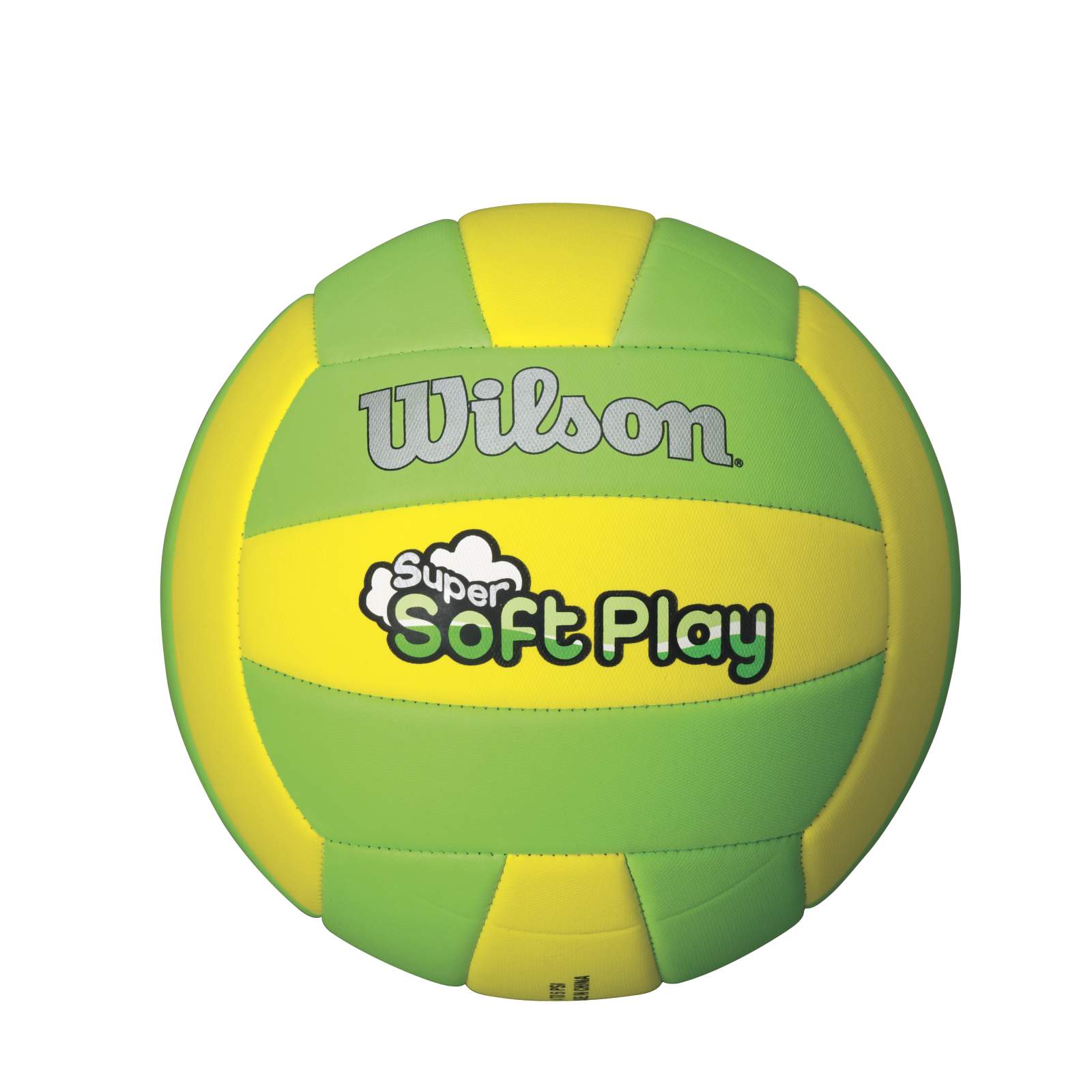 Wilson Super Soft Volleyball Yellow/Green Shop Your Way Online