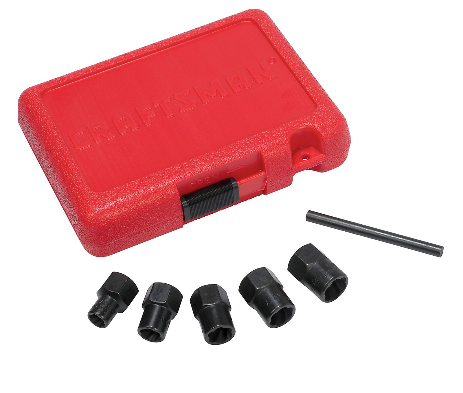 Lisle 19250 6 pc. Stuck Bolt, Nut and Stud Remover Set Sears Outlet