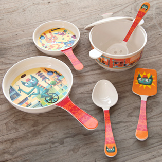 Chet the Cat and Friends Cooking Set