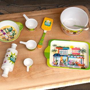 Chet the Cat and Friends Baking Set