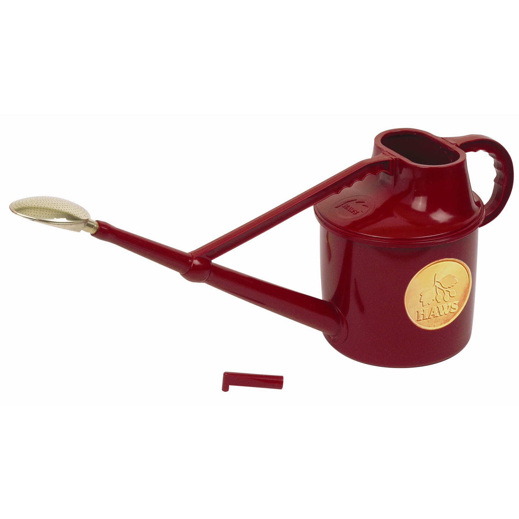 Deluxe 1.8 gallon Outdoor Red Plastic Watering Can