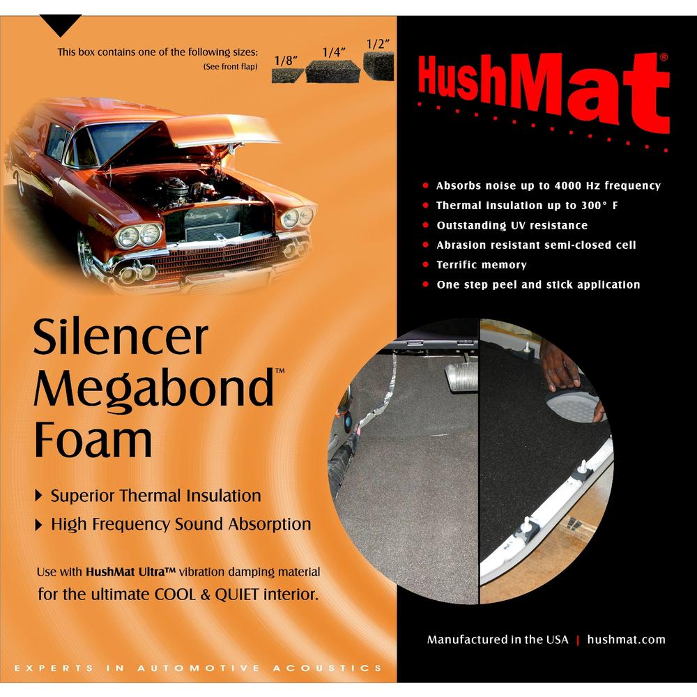 Silencer Megabond Thermal Insulating Foam