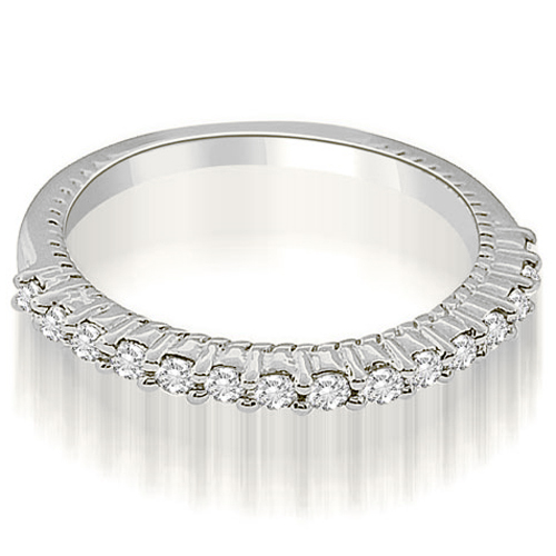 0.27 cttw Platinum Round Cut Diamond Engagement Ring