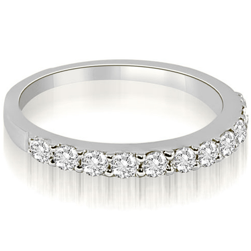 0.55 Cttw Women's Platinum Diamond Wedding Ring