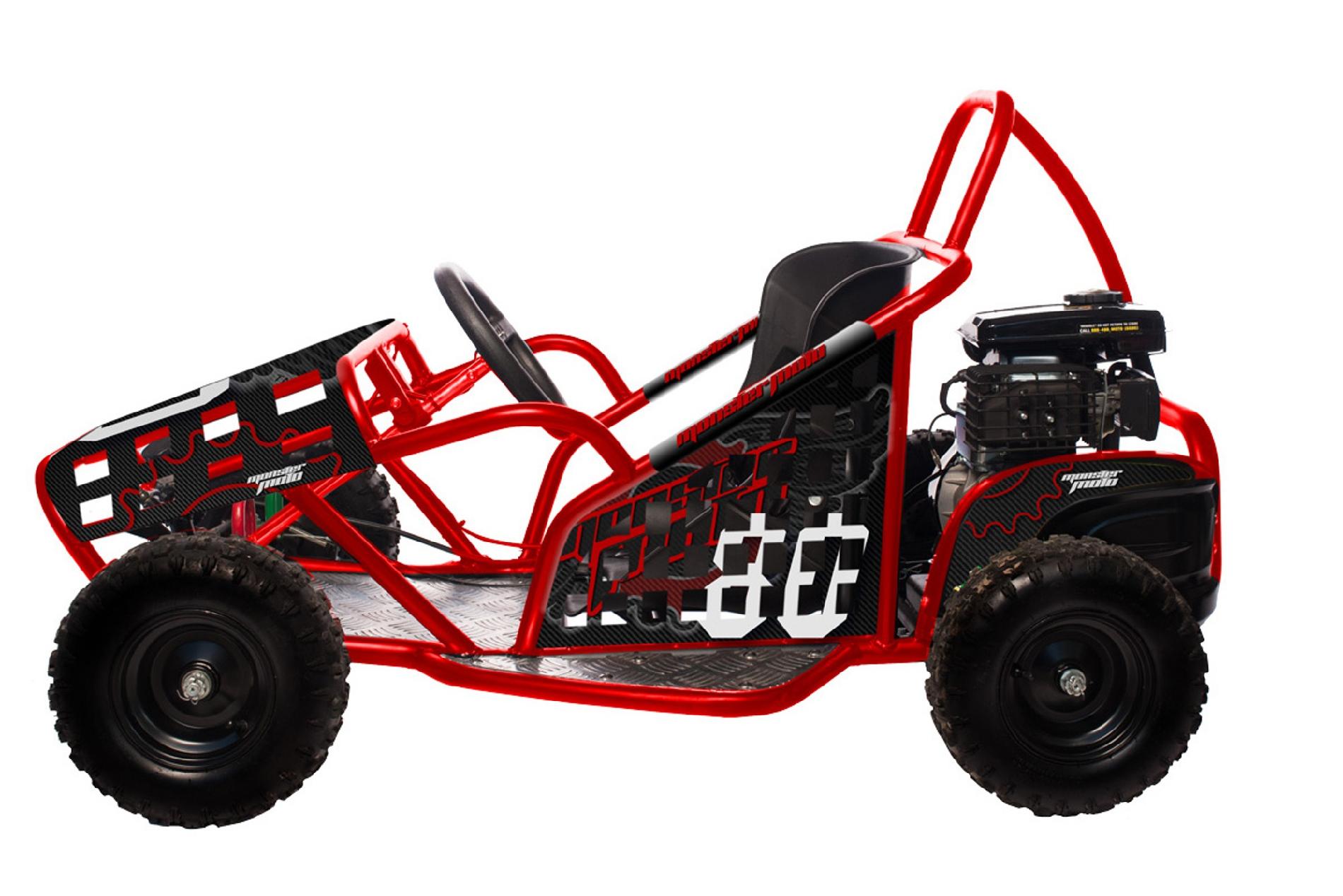 Monster Moto 79.5cc Youth Go Kart Shop Your Way Online