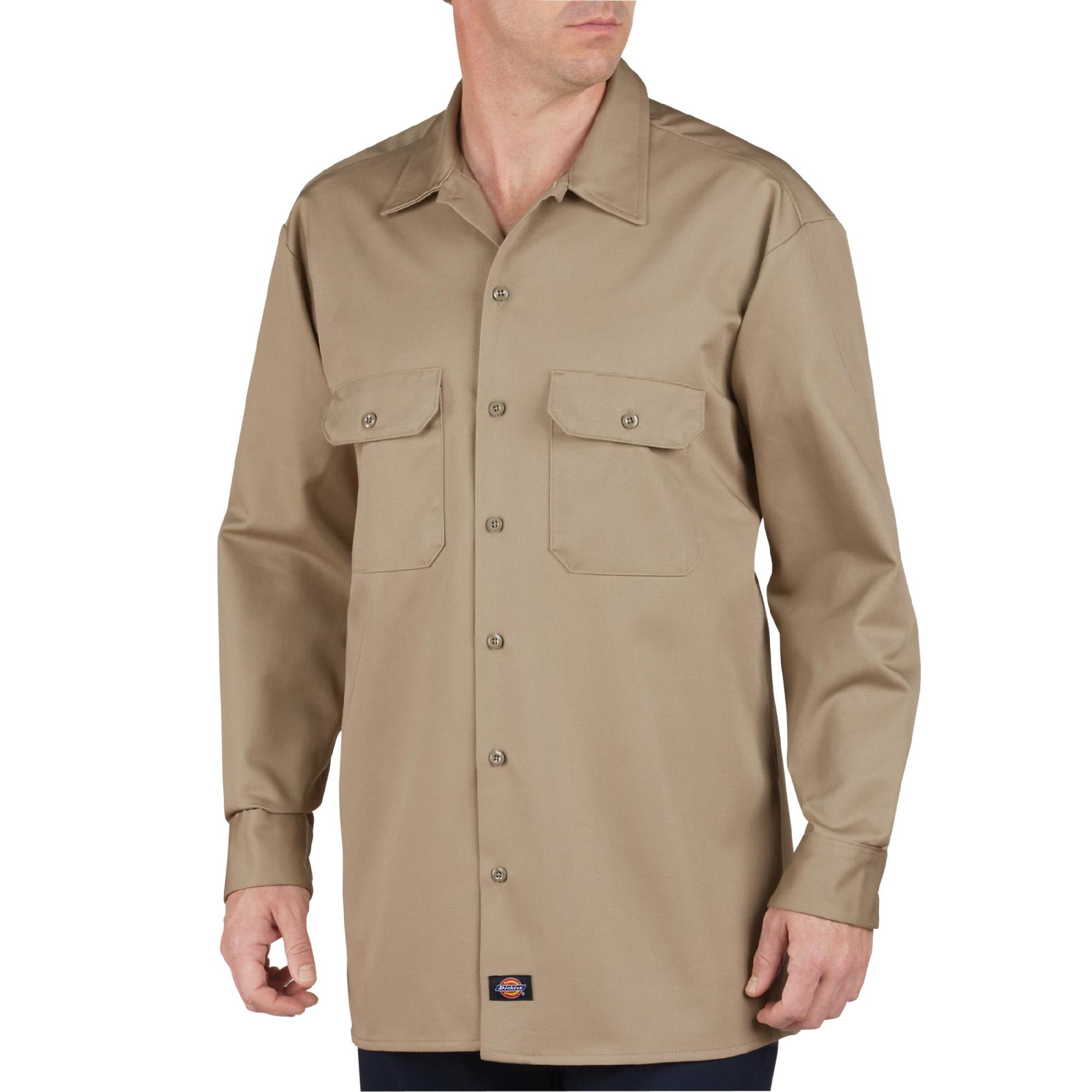 Men's Long Sleeve Heavyweight Cotton Work Shirt 549