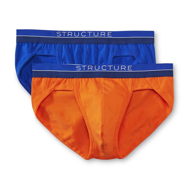 Structure Men's 2Pack Sport Briefs Assorted Colors