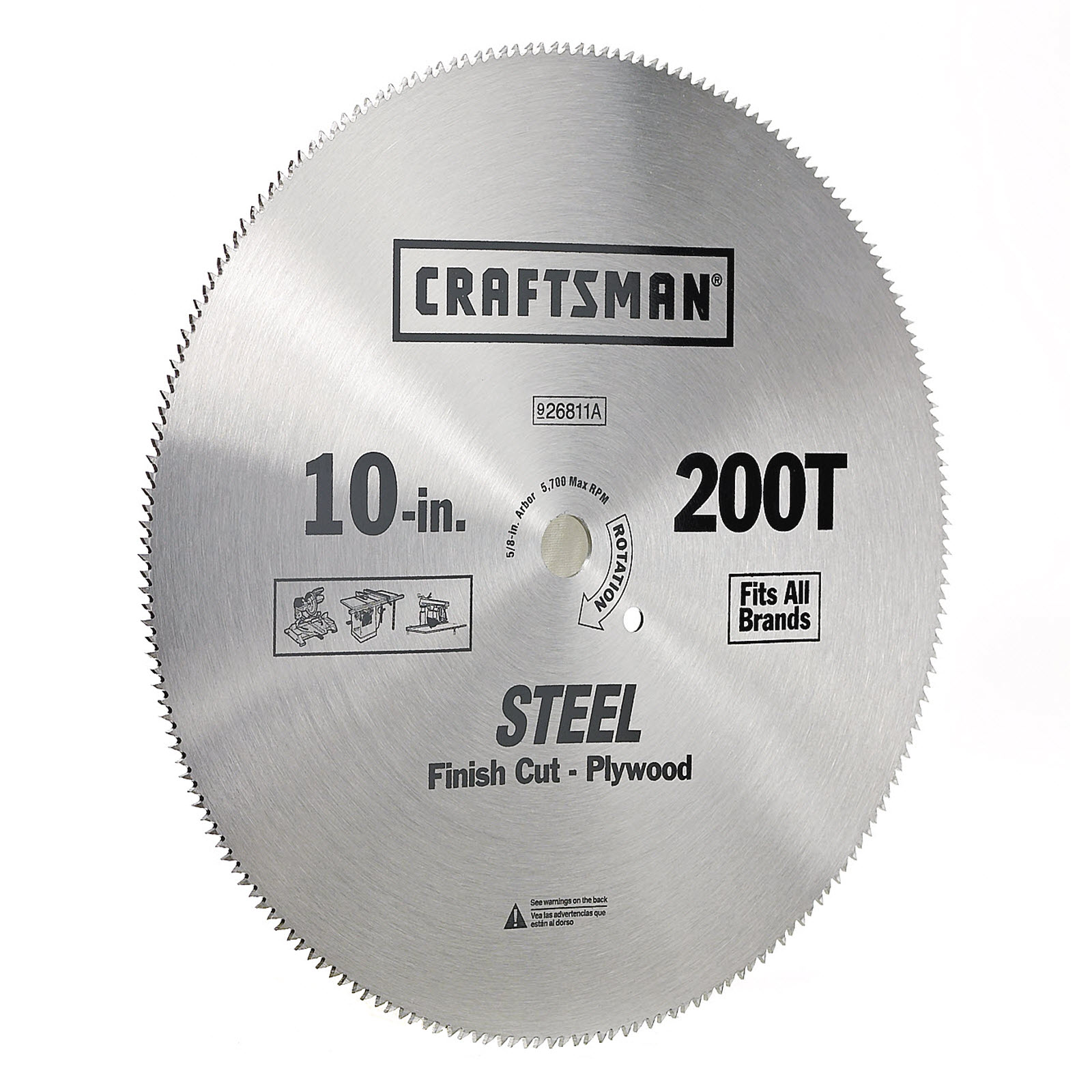 Craftsman 10 in. Saw Blade, Crosscut/Plywood 200T Shop Your Way Online Shopping & Earn