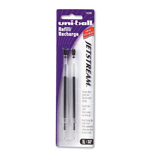 UPC 070530743968 product image for Refill for uni-ball JetStream Ballpoint  Bold  Black Ink  2/Pack | upcitemdb.com