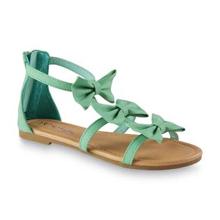Dawn Mint Green Triple Bow Sandal - Clothing, Shoes  Jewelry - Shoes ...
