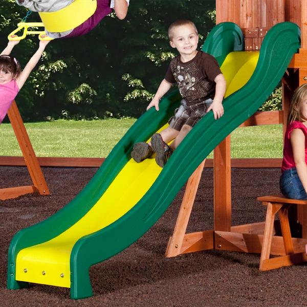 Backyard Wood Swing Set: Play All Day with Kmart