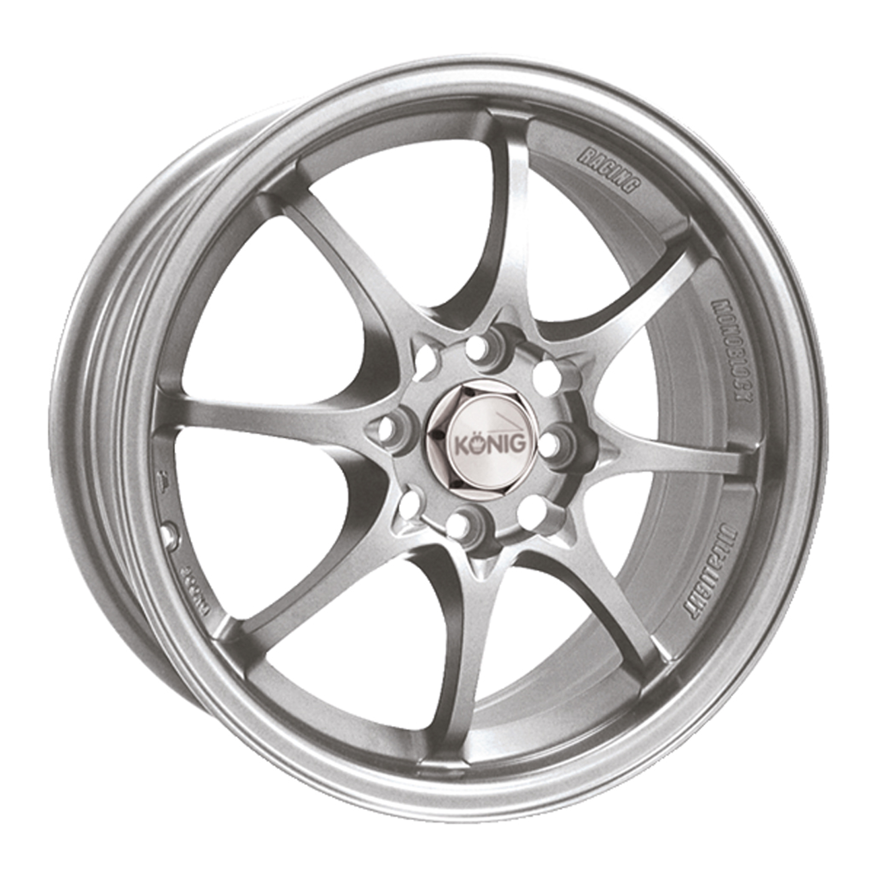Konig Wheels 72S Helium Rim Size 15X6.5 Bolt Circle 4X100 Offset