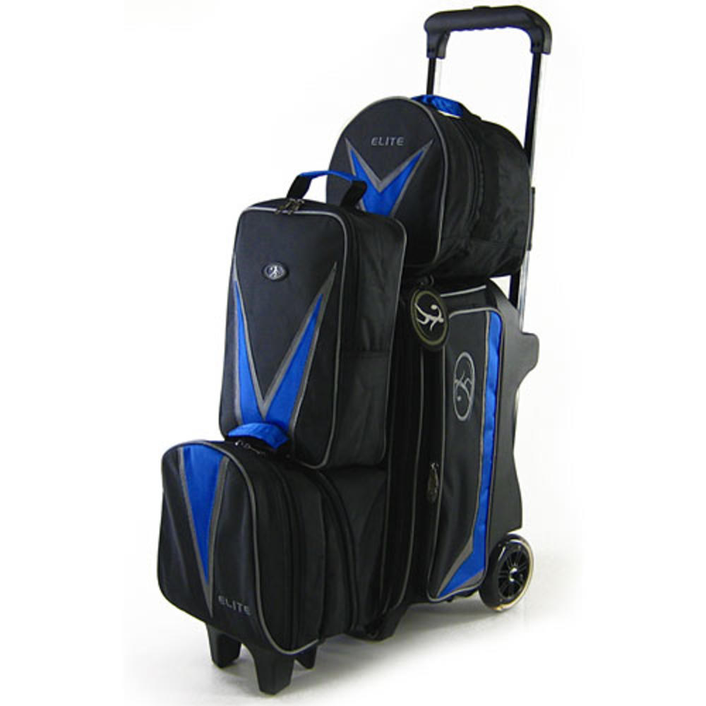Deluxe 2-3-4 Blue/Black Bowling Bag