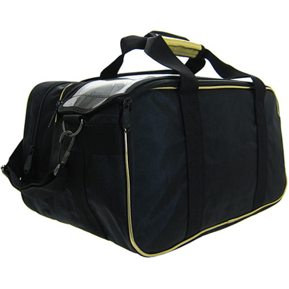 Gold Double Tote Plus Bowling Bag