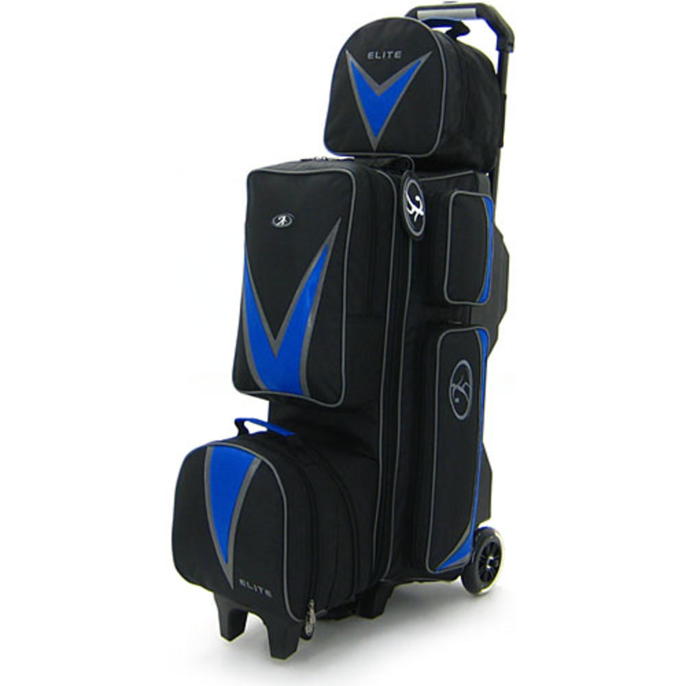 Deluxe 3-4-5 Blue/Black Bowling Bag