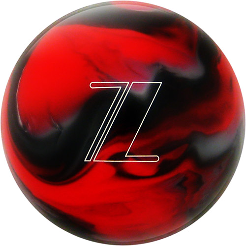 Z Red/Black/Silver Bowling Ball