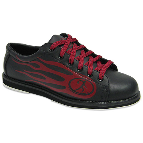 Tribal Red Flame Men's Bowling Shoes