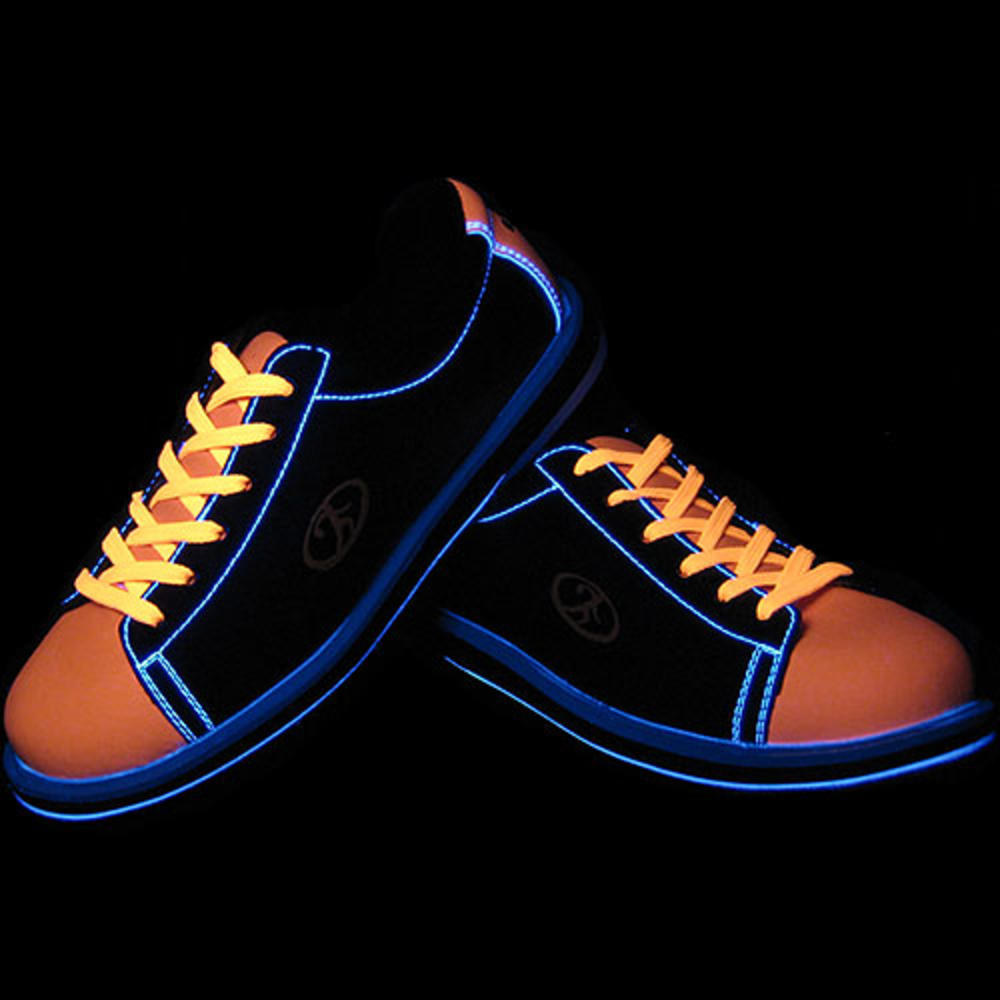 Neon Fire Men's Bowling Shoes