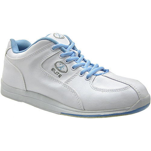 Ariel White/Blue Women's Bowling Shoes
