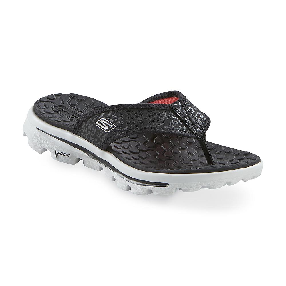 leopard skechers sandals