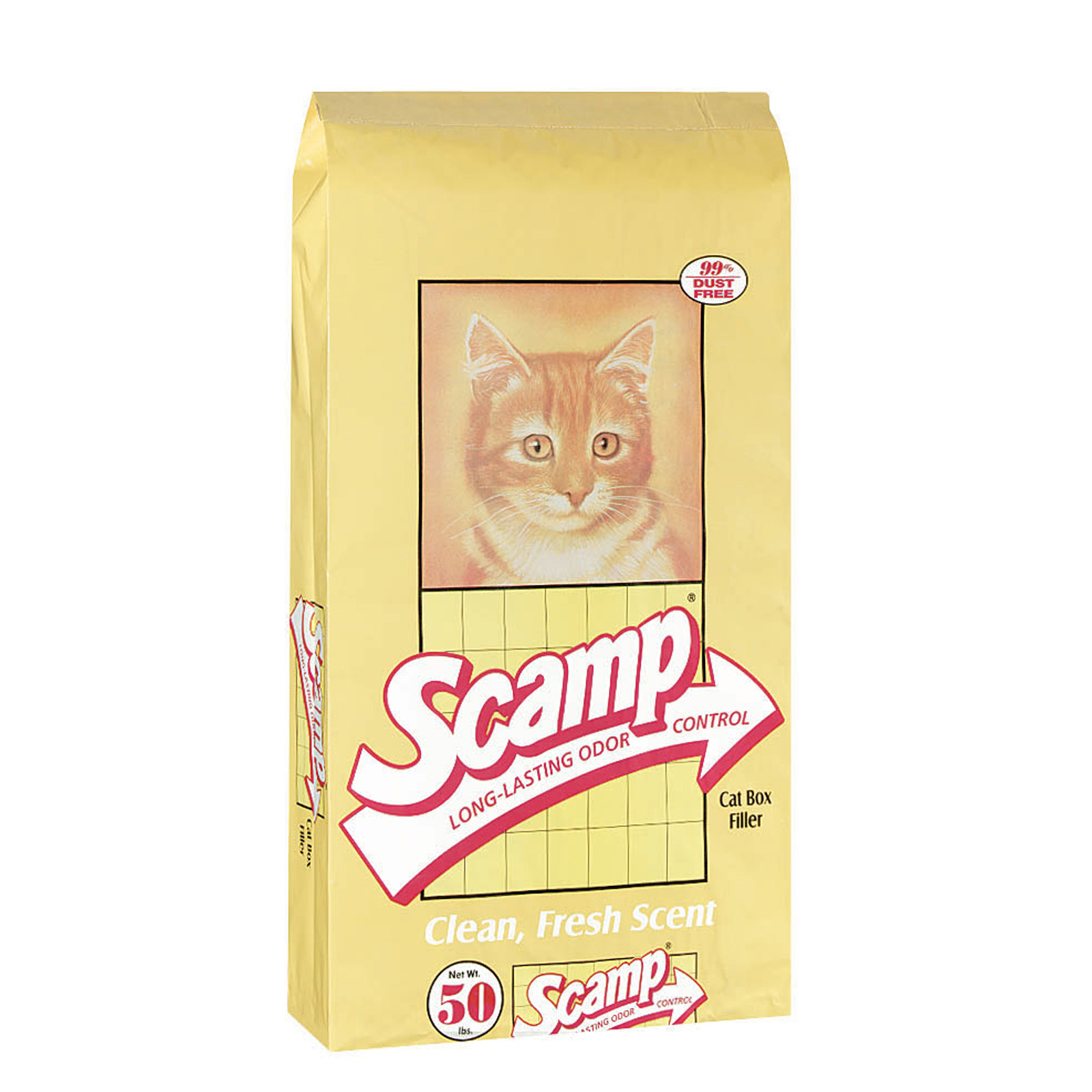 UPC 070230108500 product image for Purina Scamp Clean Fresh Scent Cat Box Filler 50 lb. Bag | upcitemdb.com