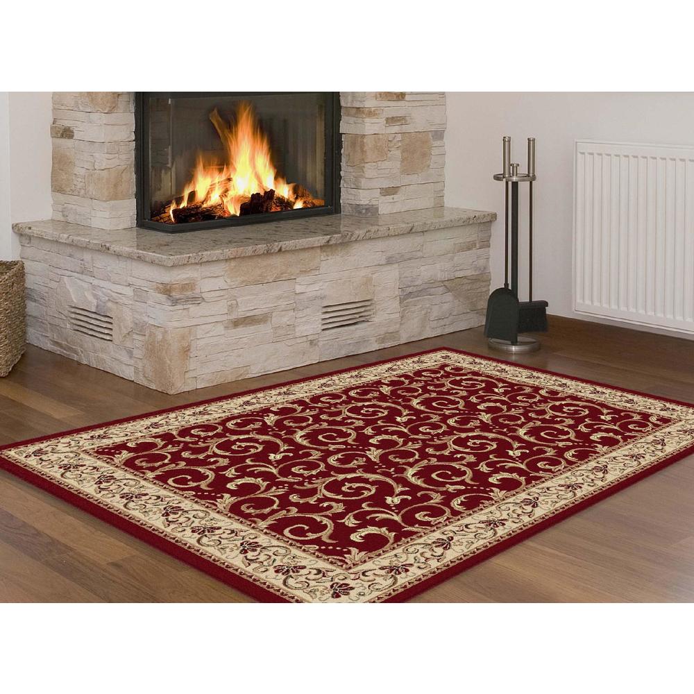 Elegance Westminster 7 ft. 10 in. Round Transitional Area Rug