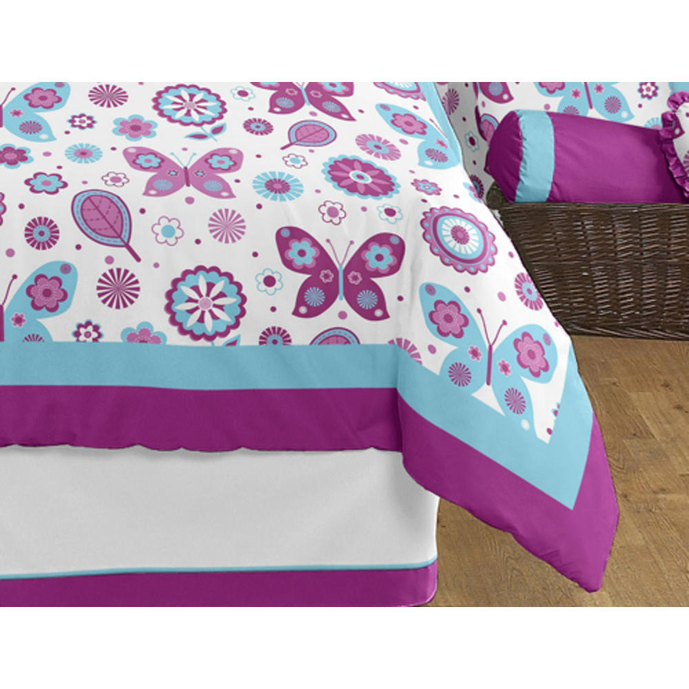 Sweet Jojo Designs Spring Garden Collection 3pc Full/Queen Bedding Set