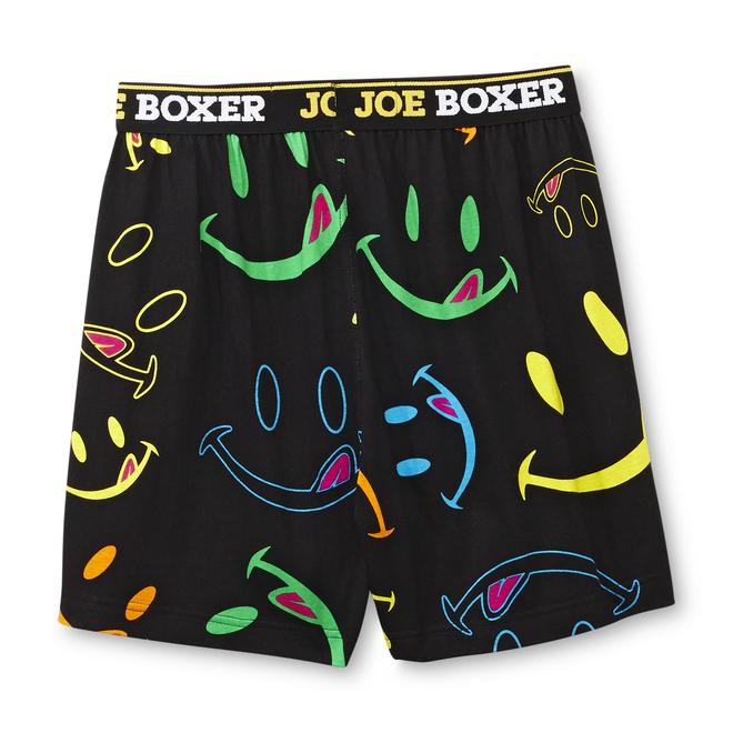 Joe Boxer Men's Boxers Multicolor Smiley Face