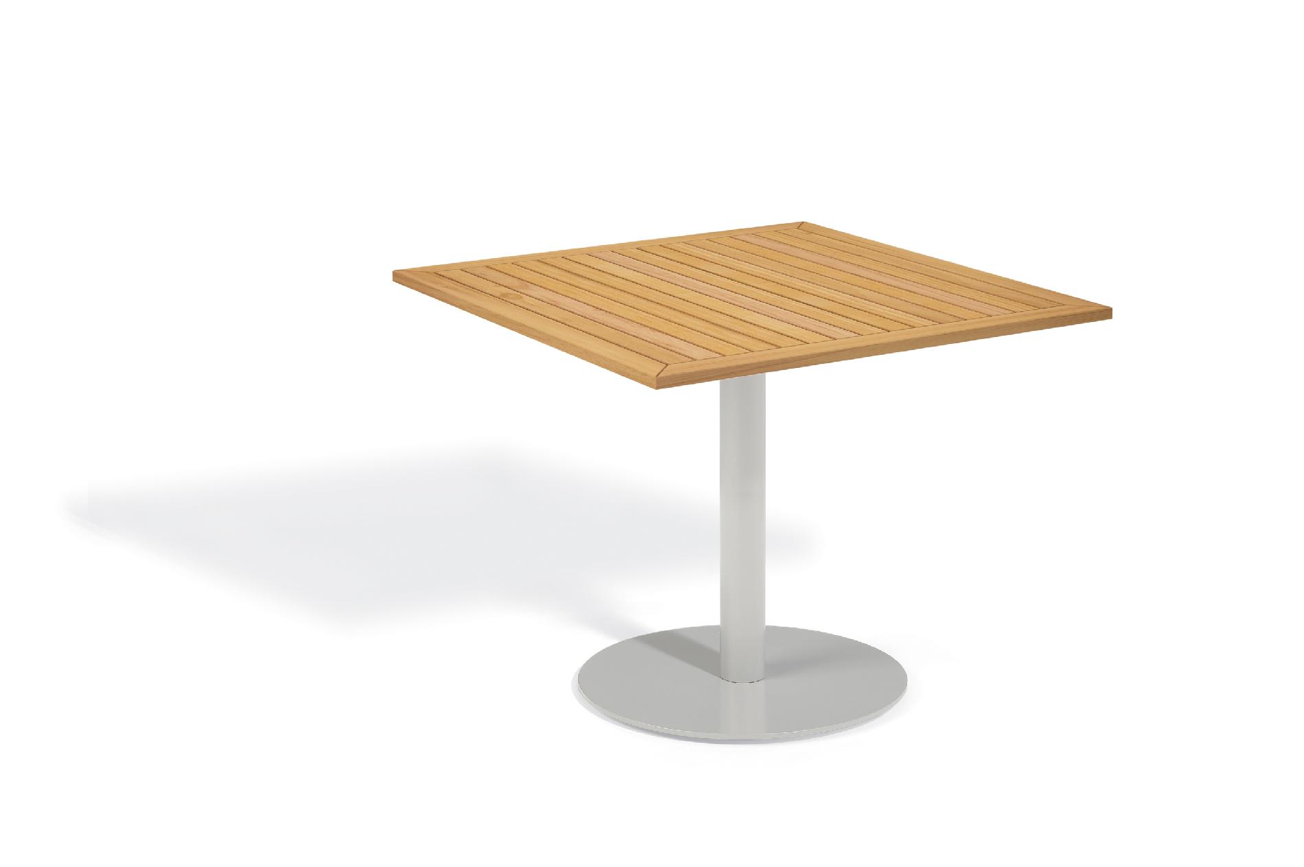 Travira Commercial Grade 36" Square Bistro Table  Teak
