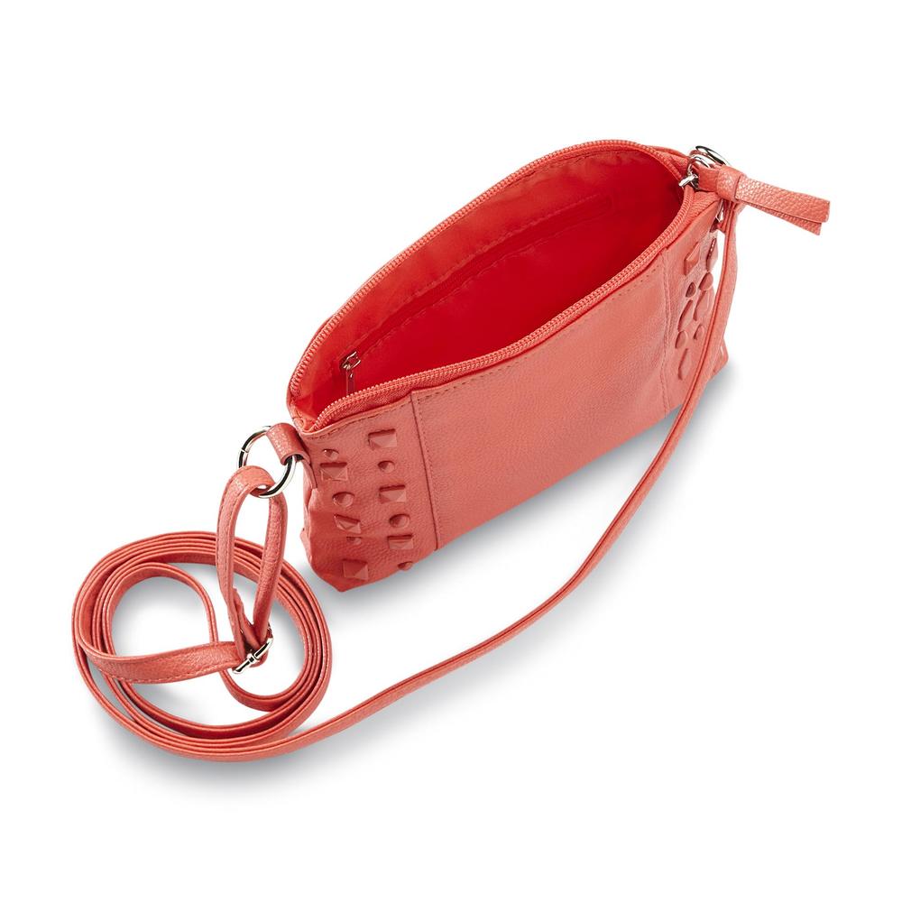 Junior's Captivate Studded Crossbody Handbag