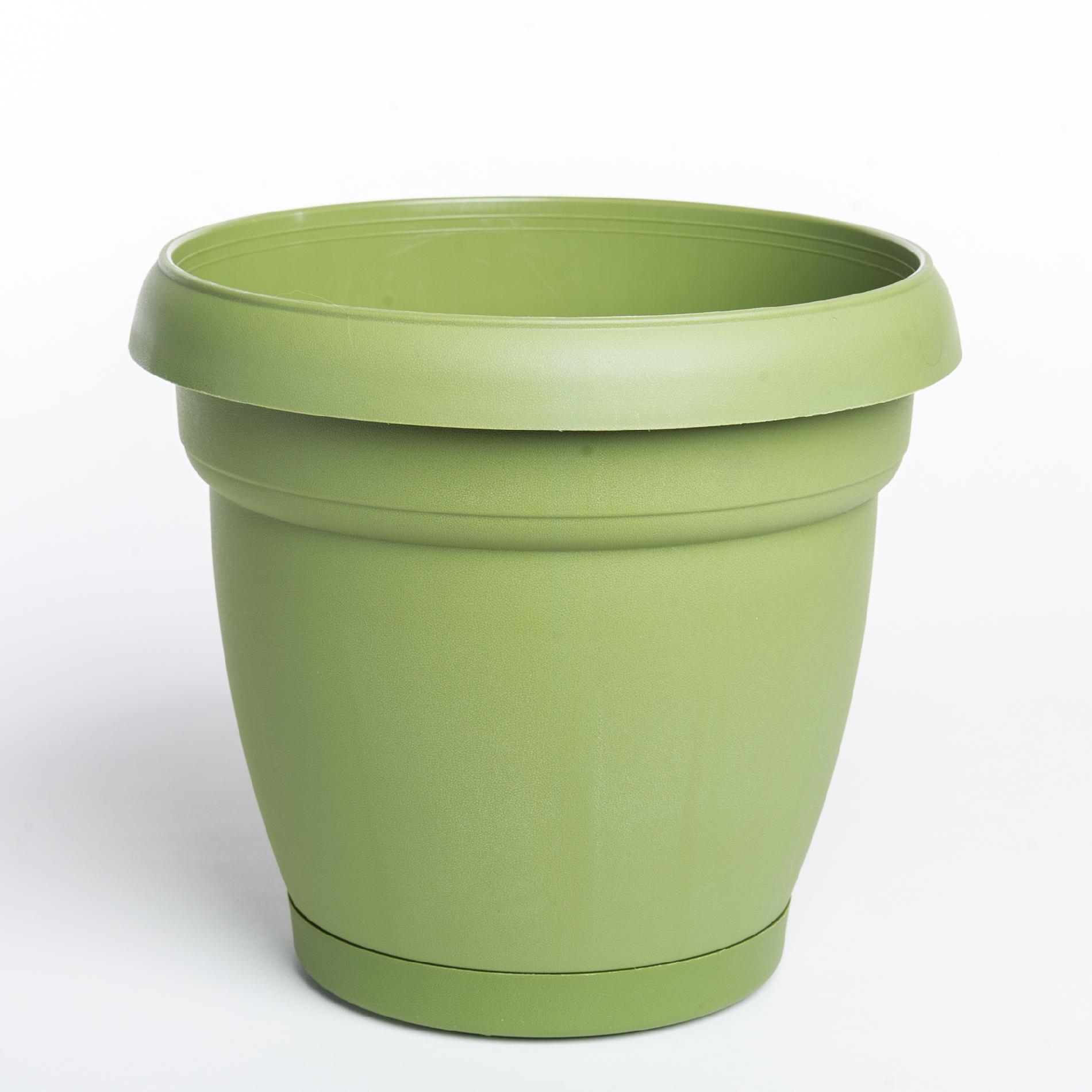 heritage sage green planters