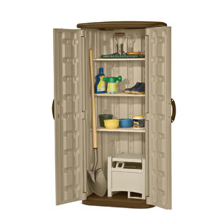 Suncast 20 cu ft. Vertical Storage Shed - Lawn &amp; Garden - Sheds ...