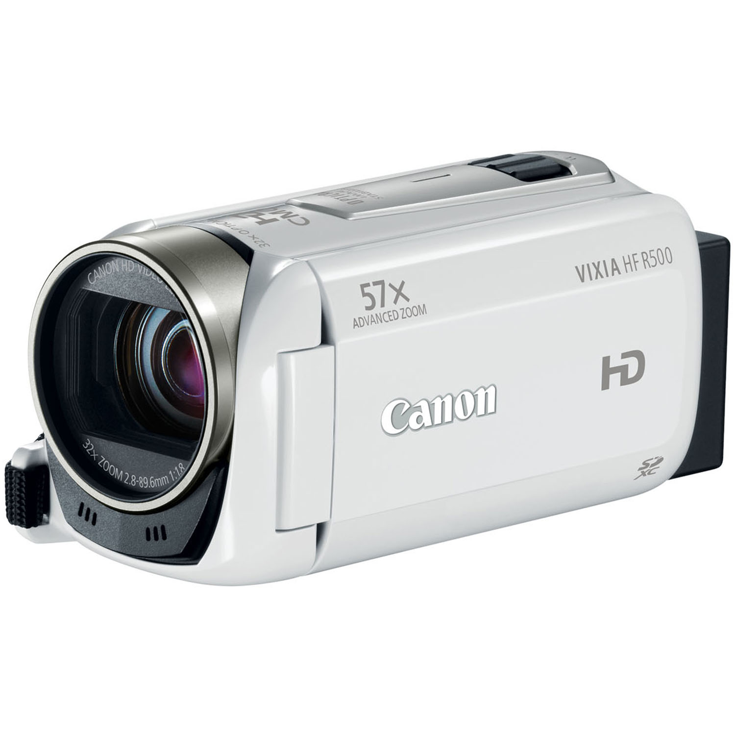 VIXIA HF R500 White HD Camcorder with 57x Advanced Zoom