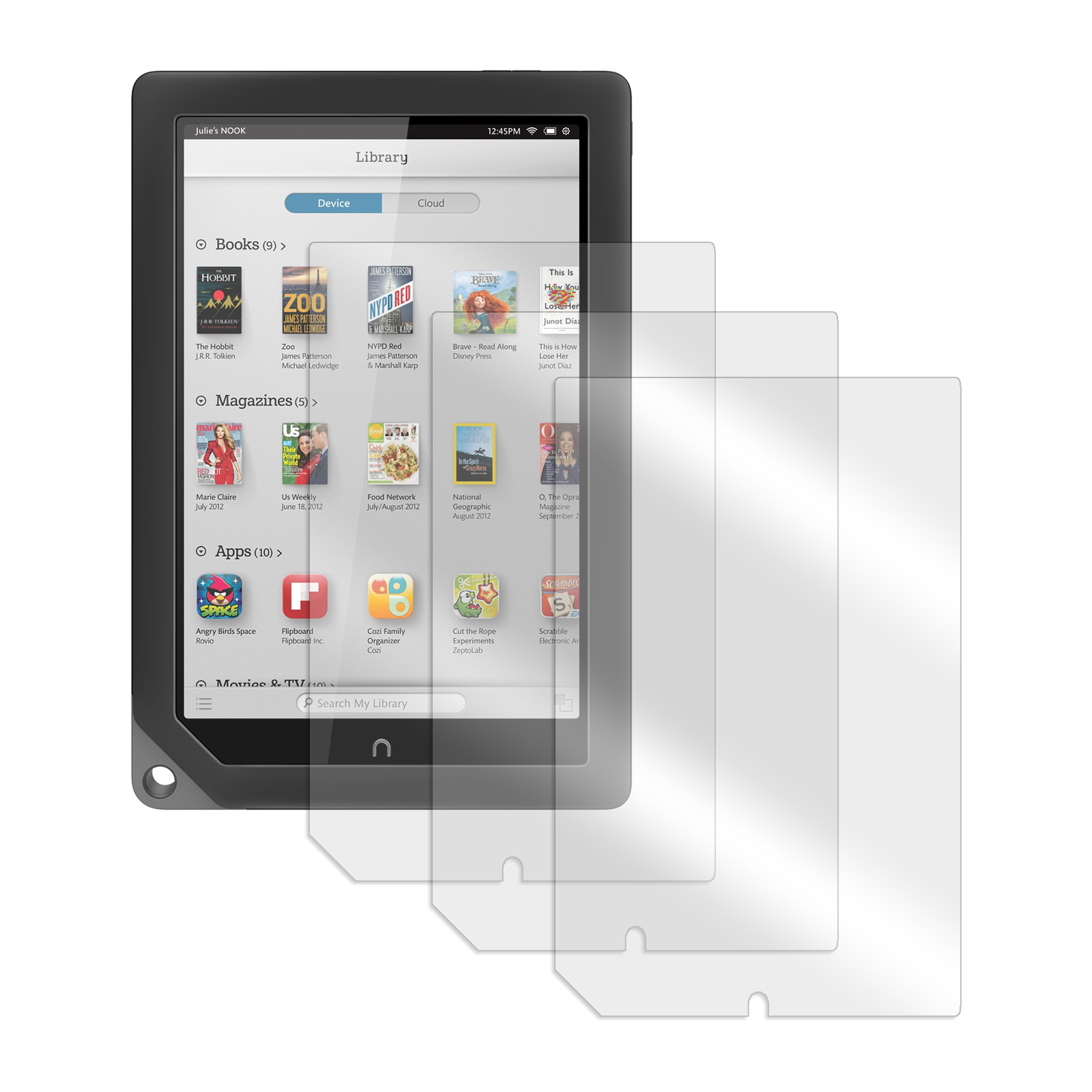 Screen Protector for Nook HD+ 9