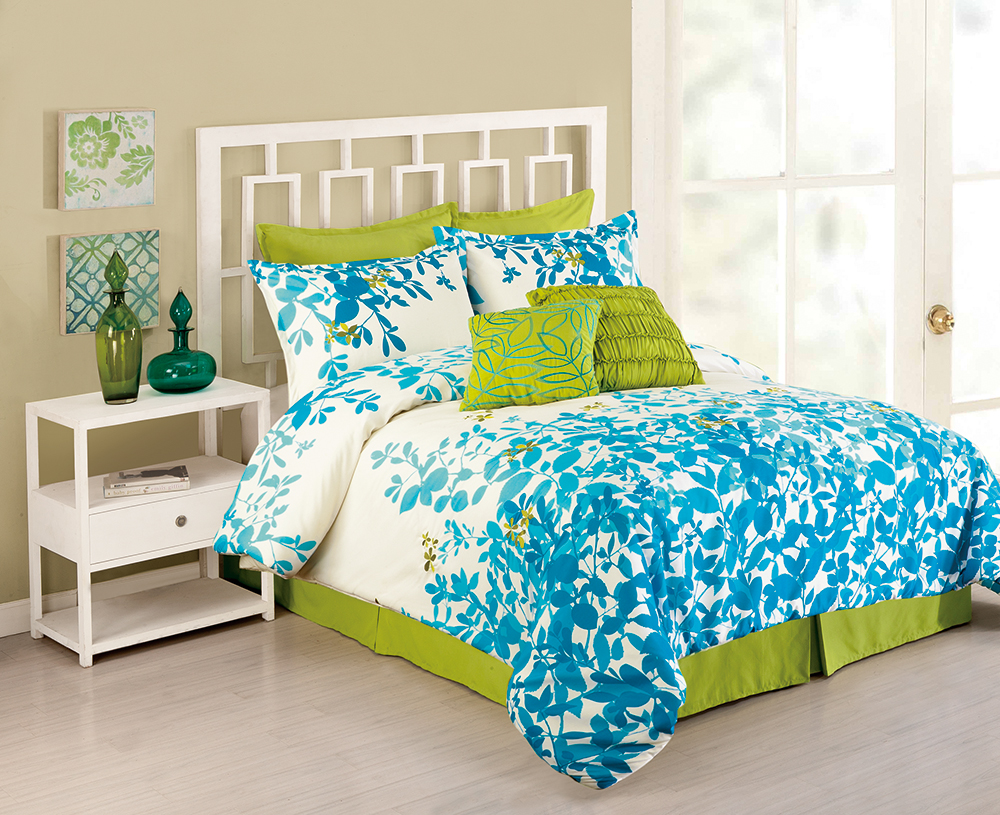 Floral Queen Comforter Set