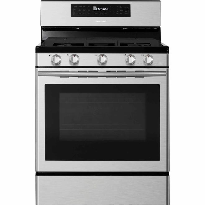 Samsung NX58H5600SS 5.8 cu. ft. Gas Range w/ 5Burner Cooktop