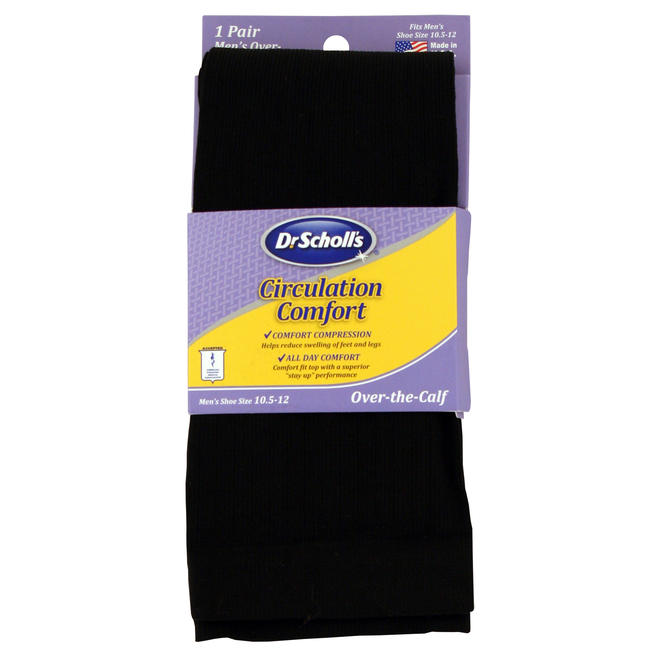 Dr. Scholl's Men's Circulation Comfort Compression Socks