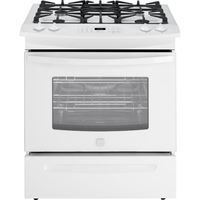 Kenmore 32602 4.5 cu. ft. SlideIn Gas Range White Sears Outlet