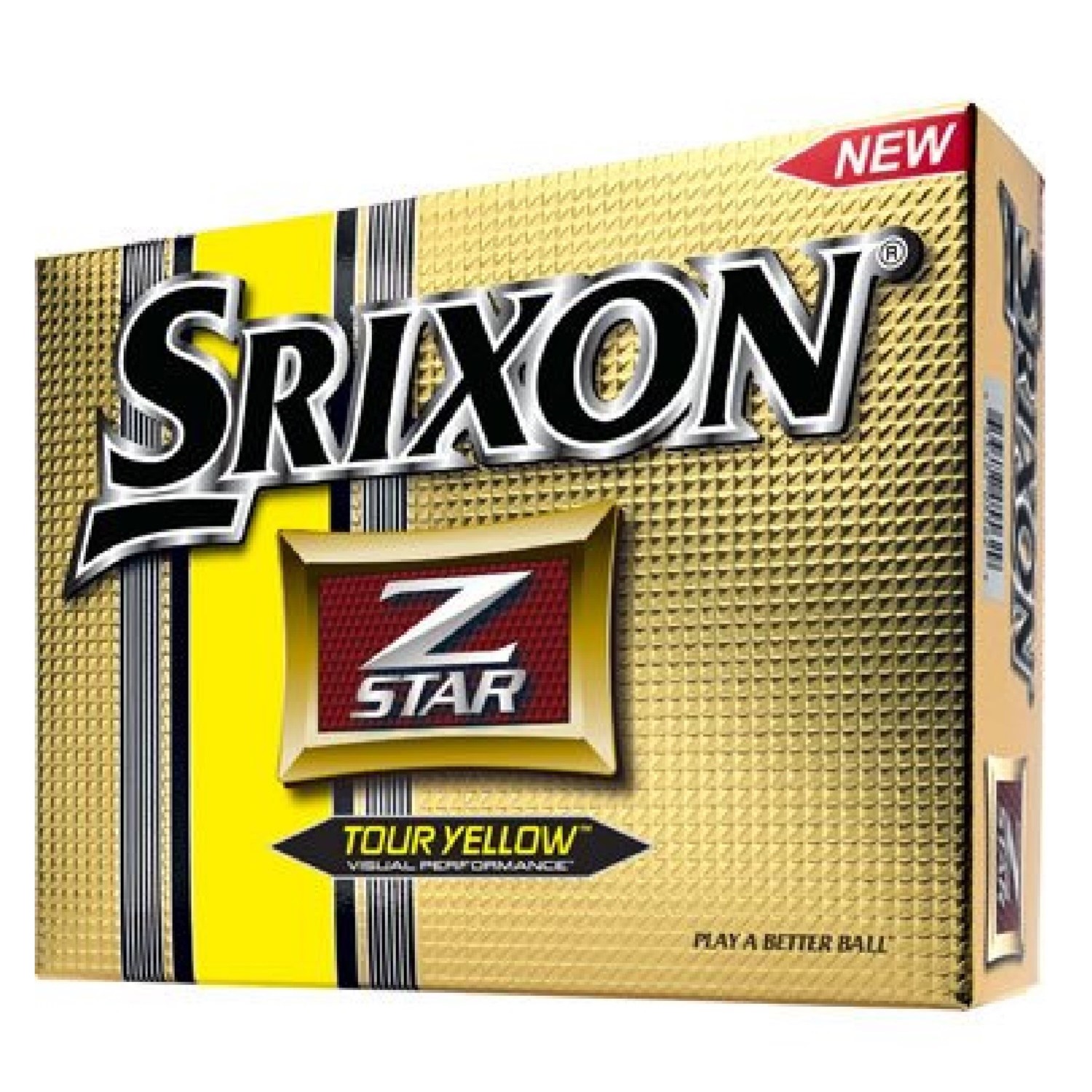 Cleveland Srixon Z-STAR Golf Ball 12 Pack  Yellow