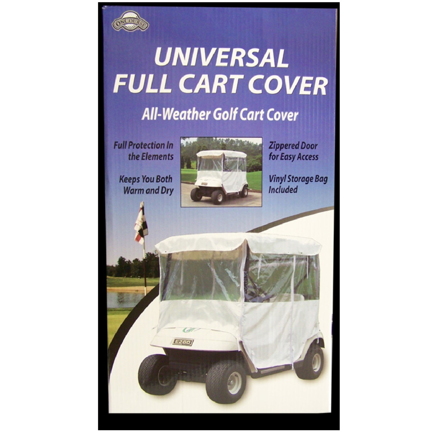 OnCourse Universal Full Golf Cart Cover