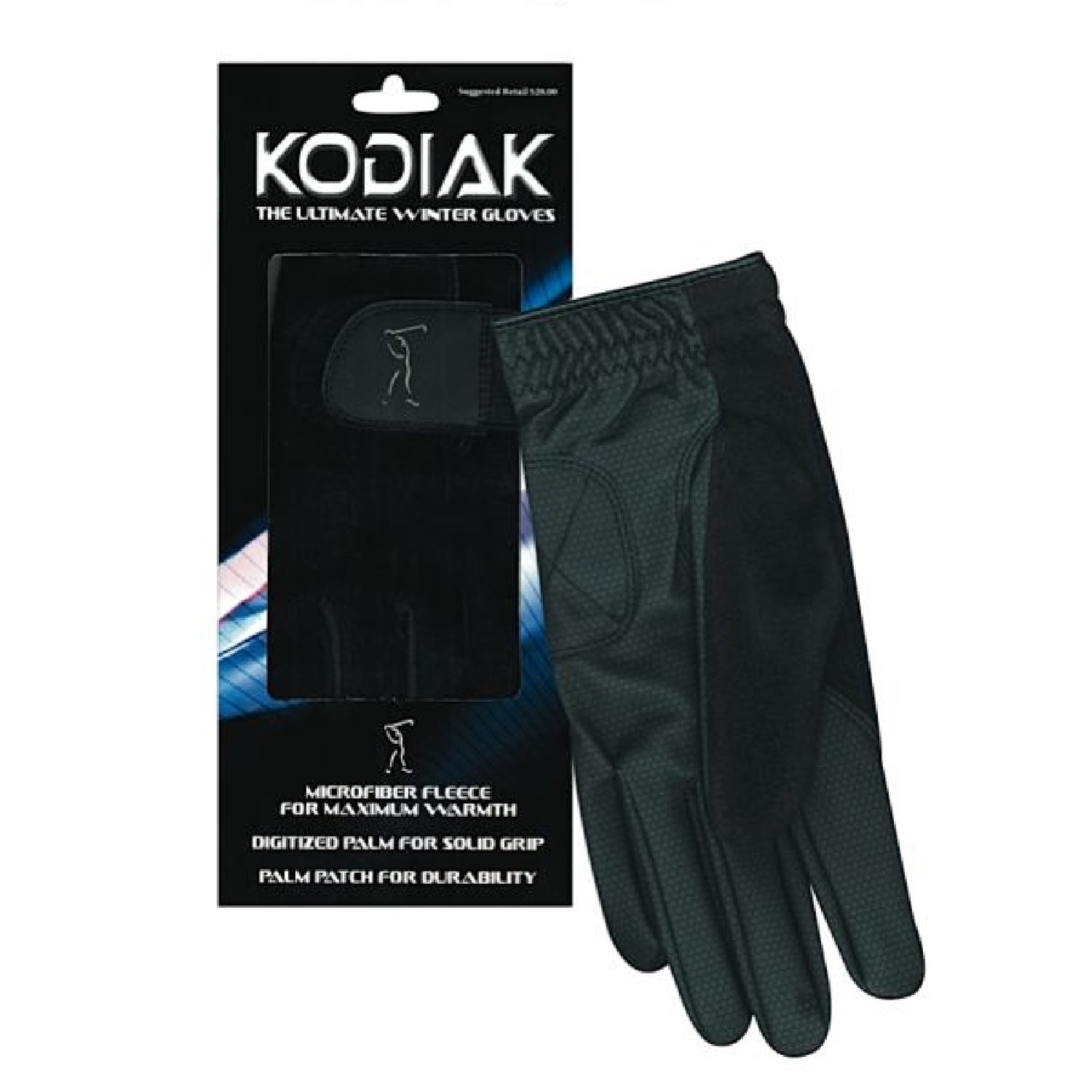 Merchants of Golf Kodiak Men's Winter Golf Gloves Large