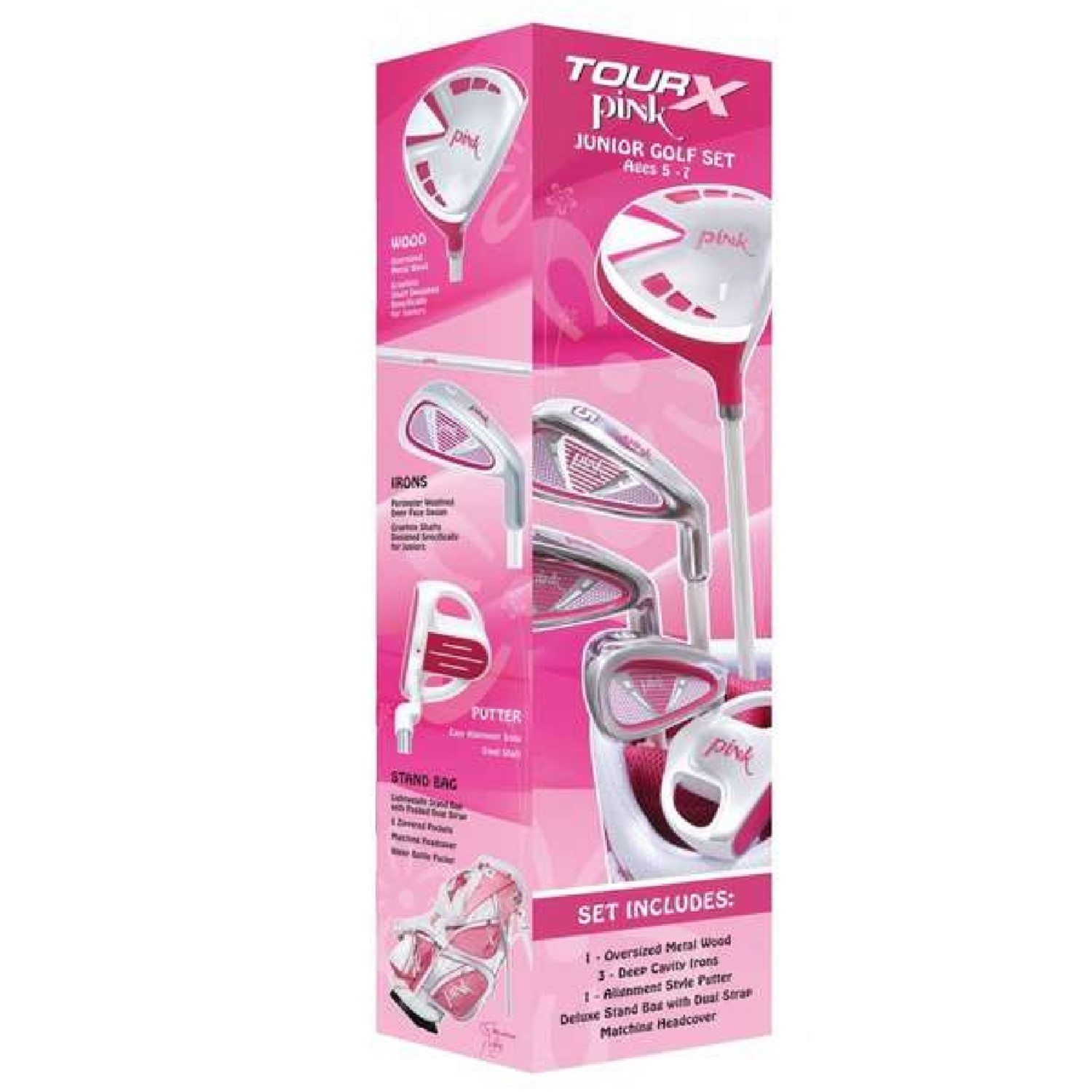 Merchants of Golf Tour X Pink Size 1 Ages 5-7