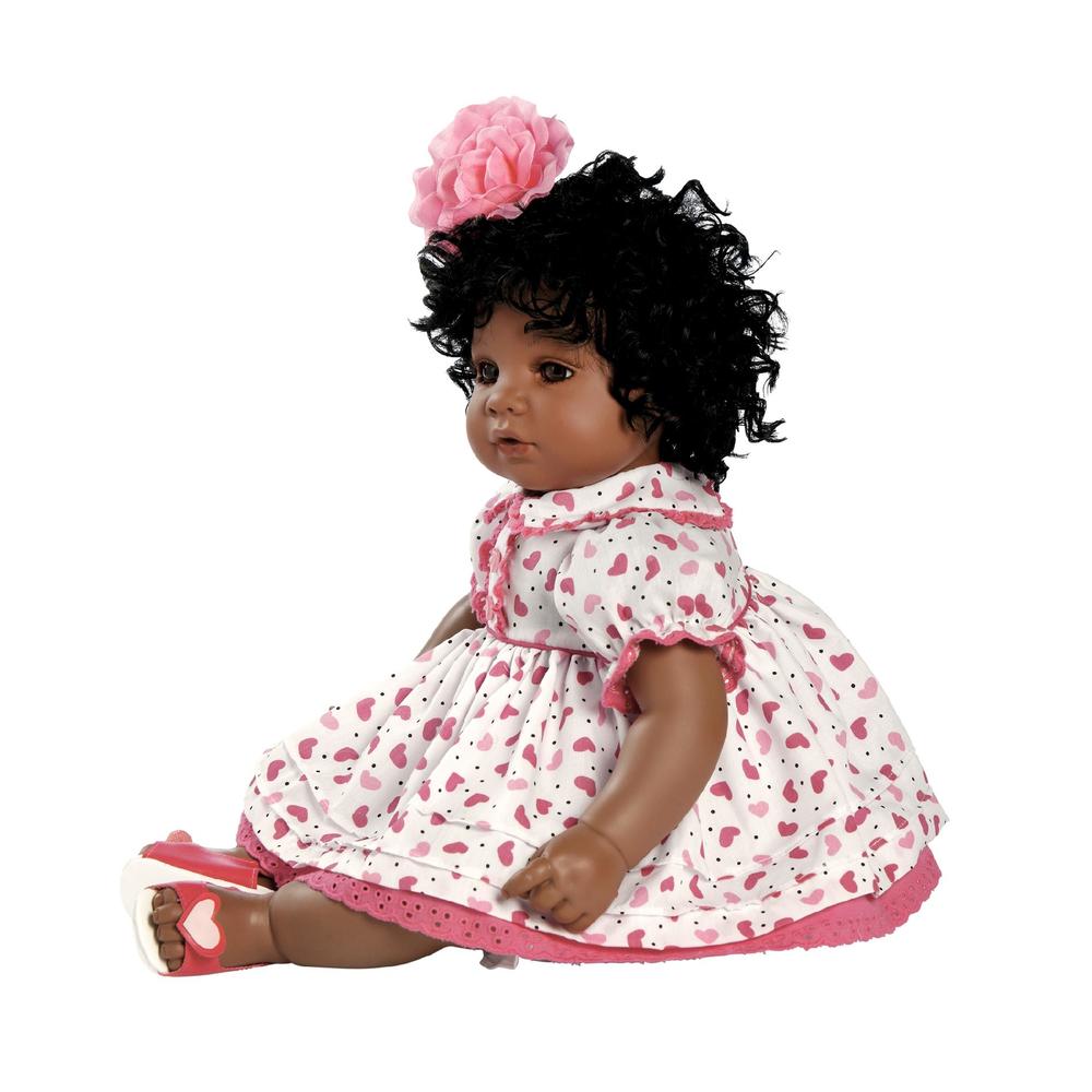 Adora My Heart Black Hair with Brown Eyes 20" Baby Doll