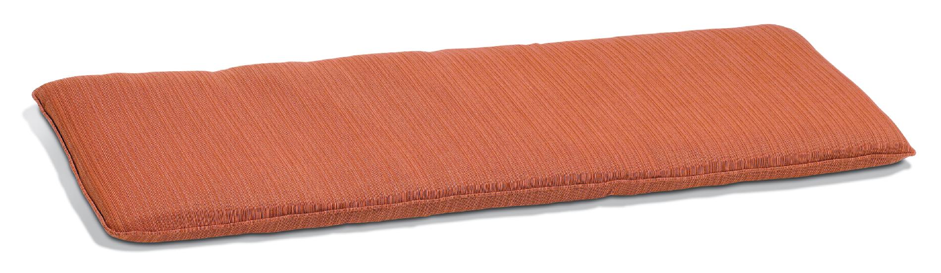 5' Backless Bench Cushion  Sunbrella&reg; Fabric  Dupione Papaya